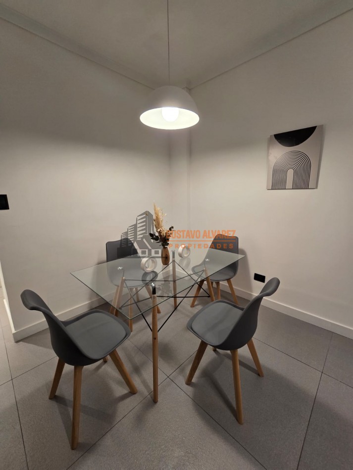 Moderno departamento de 2 ambientes con balcon a la calle 
