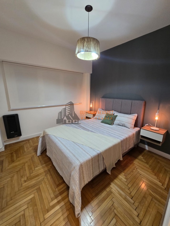 Moderno departamento de 2 ambientes con balcon a la calle 